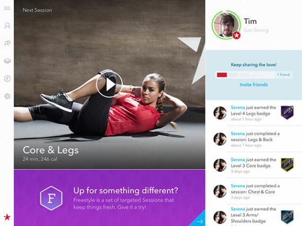 Vergeet de sportschool, krijg Fitstar Fit met het hoofdscherm van uw iPad of iPhone