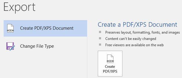 Professionele rapporten en documenten maken bij het exporteren van Microsoft Word-bestanden