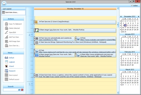 klembord monitoring