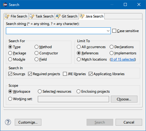 8 Eclipse-sneltoetsen die essentieel zijn voor beginners Java eclipse tips zoeken