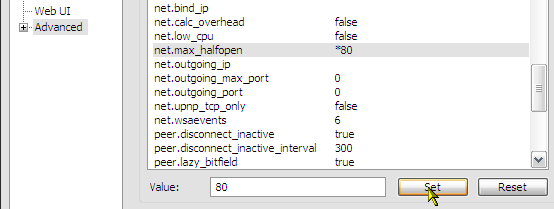 10 manieren om Torrent-downloads te versnellen max. Half open tcp connectio