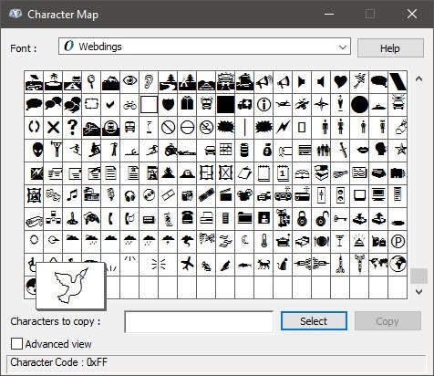 Microsoft Word - Gebruik de Character Map voor logo's