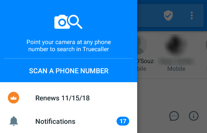 Truecaller Look Up Number