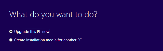 Windows 10 Upgrade deze pc