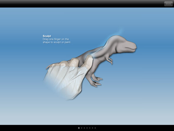 3D-app voor iPad