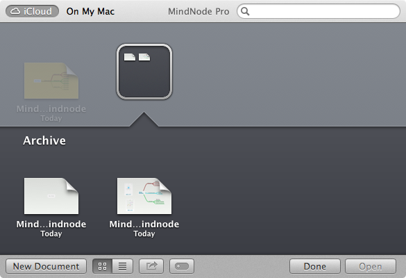 MindNode icloud