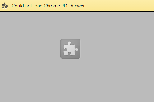 chrome pdf mislukt