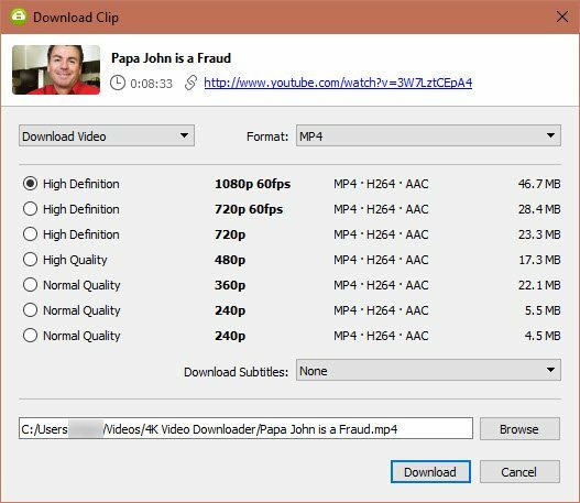 4K Video Downloader Download YouTube-afspeellijsten, kanalen en meer 4K Video Downloader Download video