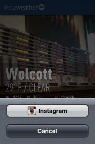 instagram weer app