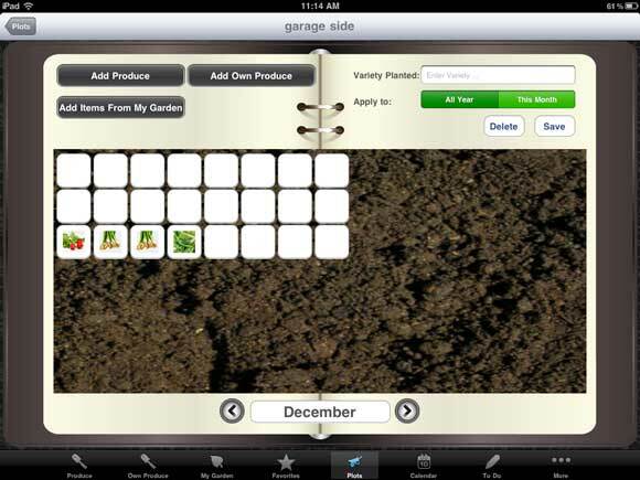 ipad moestuin