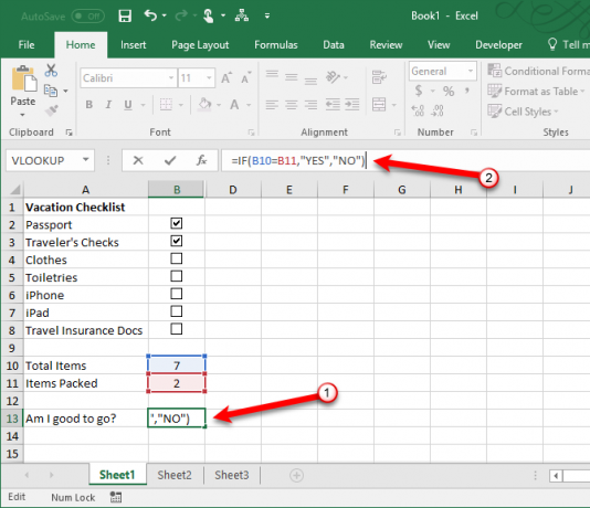 hoe je een checklist maakt in Excel zoals de pro's