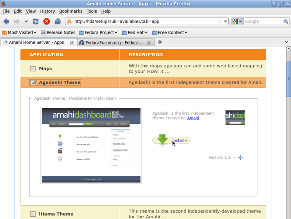 Een Amahi Home-server instellen - Een schijf aan uw server toevoegen [Linux] 2 install agedashi theme install