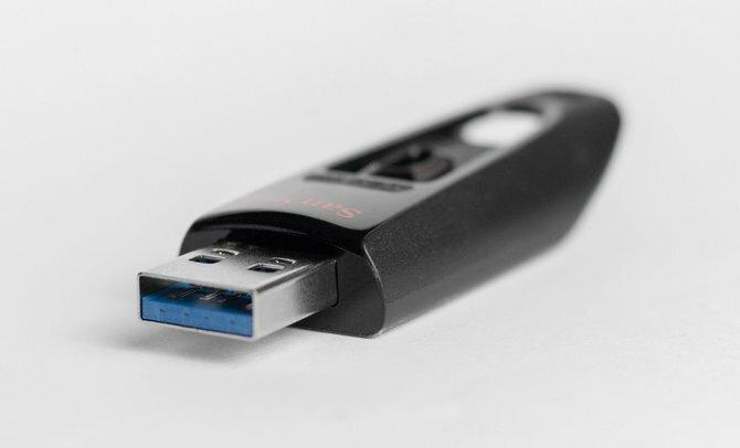 Een USB-stick