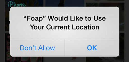 Wat weten uw iPhone-apps over u? huidige locatie