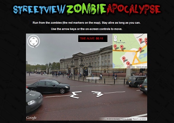 Google Street View-spel