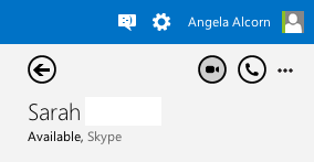 Skype-contact