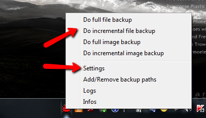 windows back-up hulpprogramma