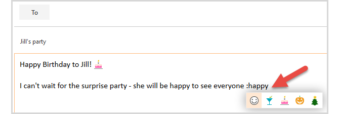 Nieuwe Outlook.com - Emoji's