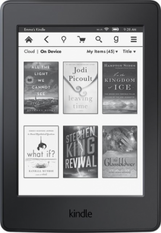 Kindle paperwhite voorscherm