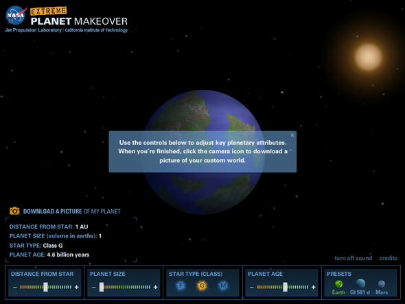 nasa planetquest tijdlijn