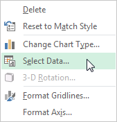 Excel Selecteer gegevensbereik