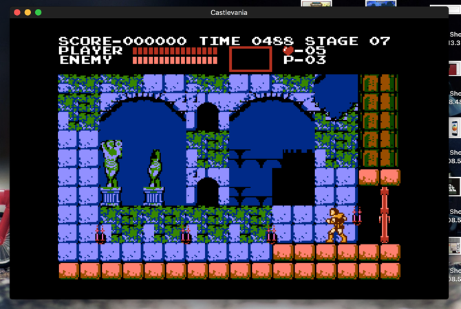 Castlevania op Emulator