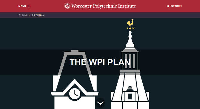 10 best beoordeelde computerprogrammacolleges in het Amerikaanse computercollege Worcester Polytechnic