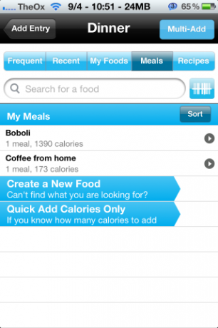 MyFitnessPal Calorieteller - De beste app voor gewichtsverlies op de iPhone 2012 09 04 22