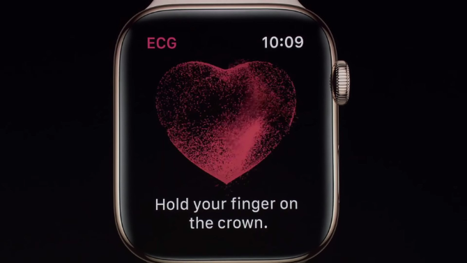 Apple Watch Series 4: The Undisputed King of Smartwatches EKG keynote 3670