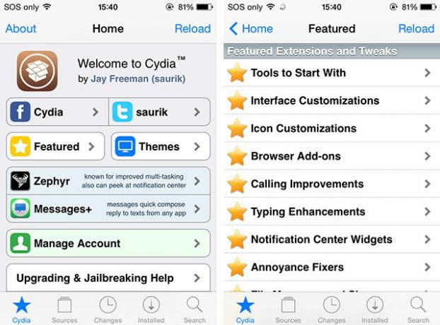 IOS 7.1.x jailbreaken en Cydia installeren met Pangu cydia 1