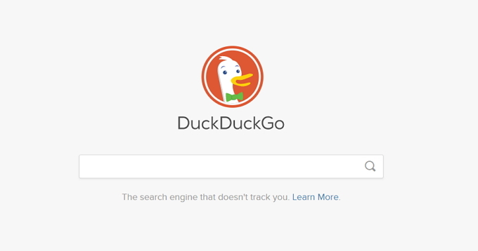 De complete gids voor het verbeteren van uw online beveiliging en het beschermen van uw privacy DuckDuckGo-schermafbeelding