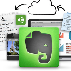 iphone van evernote app