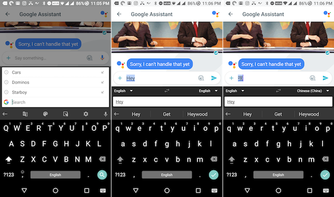 gboard vertalen