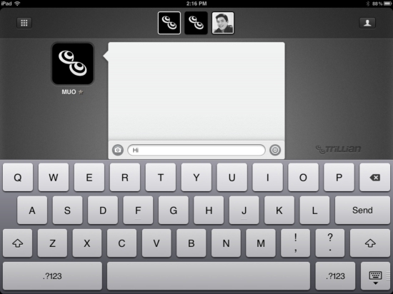 ipad chat-client