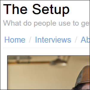 Nieuw is niet altijd het beste: interview met Daniel Bogan, maker van The Setup thesetup