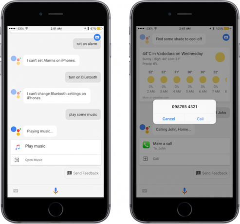 google assistent iphone problemen