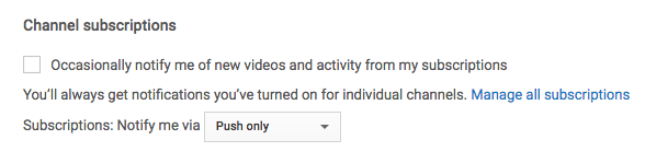 Waarschuwingen ontvangen wanneer een YouTube-kanaal een nieuwe video uploadt YouTube-meldingen