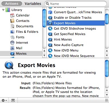 films converteren naar itunes