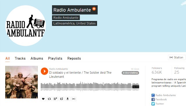 Radio Ambulante Podcast op SoundCloud