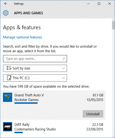 windows 10 apps en games