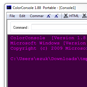 alternatieve console voor Windows