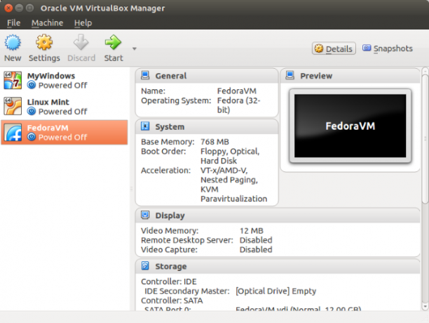 linux virtuele machines virtualbox