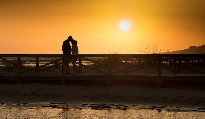 fotograaf schiet silhouetten