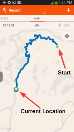 3 Strava - Volgen en analyseren - Activiteiten vastleggen - Kaart