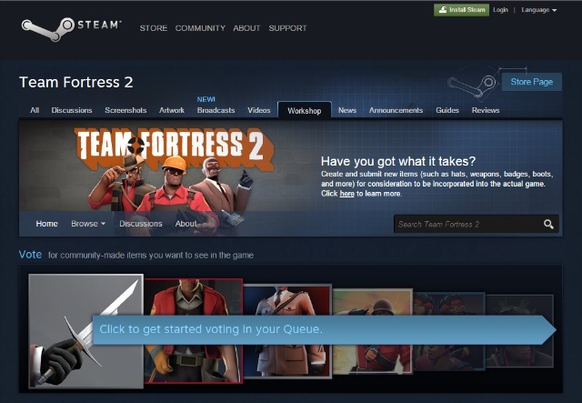 teamfortress2 website