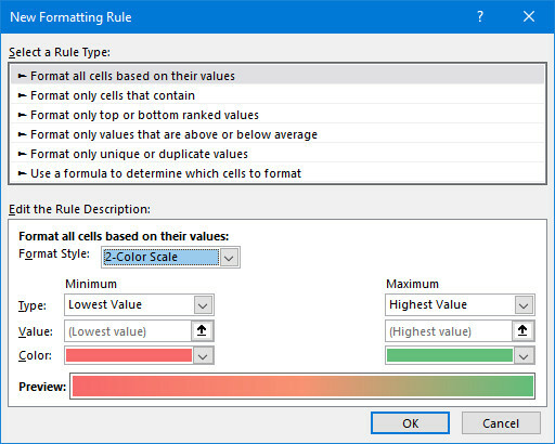 excel nieuwe regel