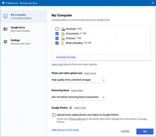 Een back-up maken van uw Windows-computer naar de cloud Windows Cloud Backup Google Drive