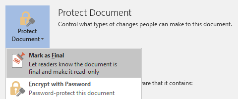 Professionele rapporten en documenten maken in Microsoft Word Protect-document