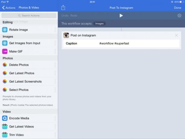 Hoe u uw eigen extensies kunt maken voor uw iPhone- en iPad-workflow iOS-bericht op instagram