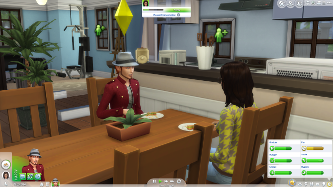 Sociale interacties in De Sims 4